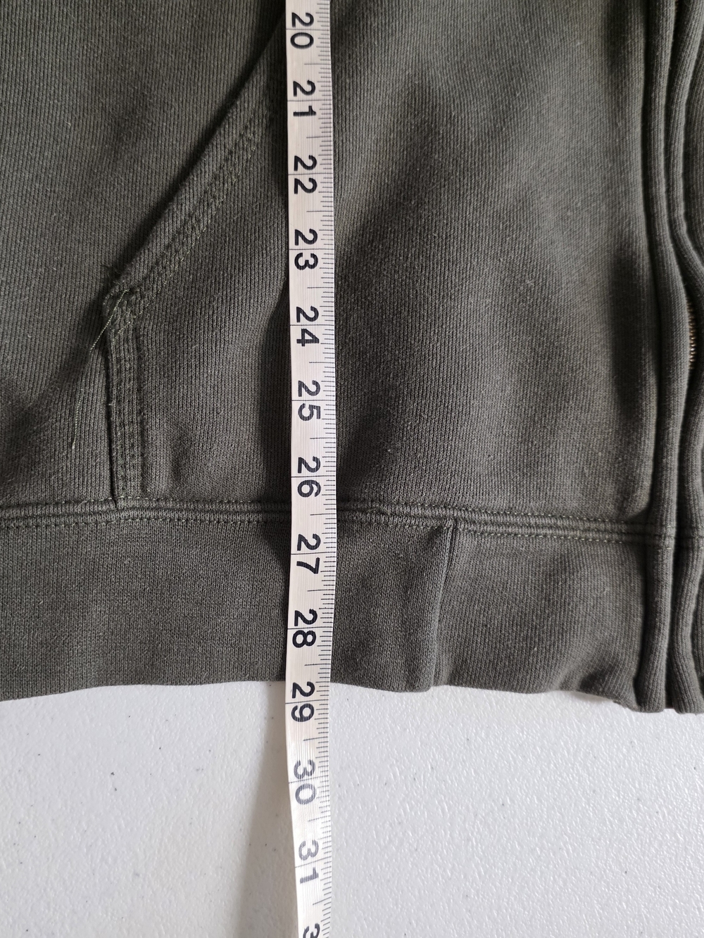 Carhartt Midweight Zip-Front Hoodie featuring a loose fit - Picture 11 of 11